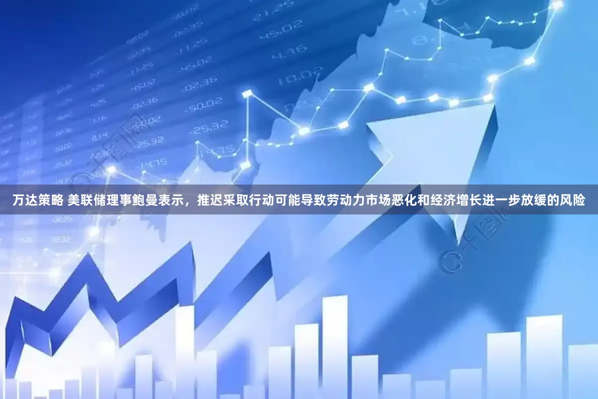 万达策略 美联储理事鲍曼表示，推迟采取行动可能导致劳动力市场恶化和经济增长进一步放缓的风险